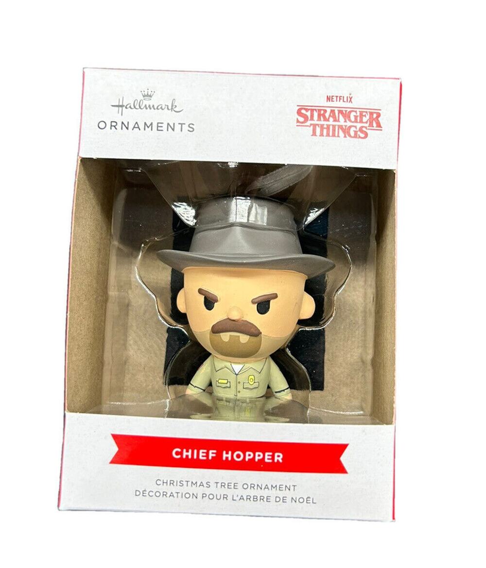 Hallmark Ornament Chief Hopper Netflix Stranger Things Christmas Tree NEW